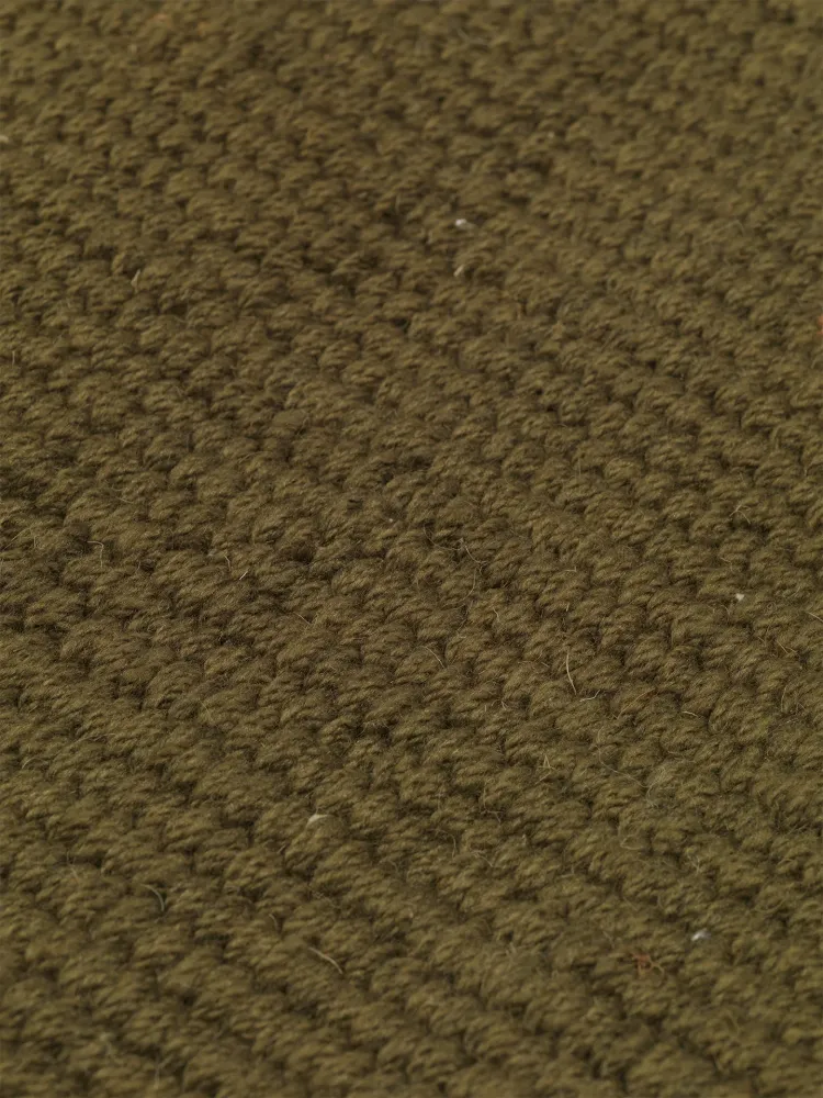 Block Runner - Olive/Natural