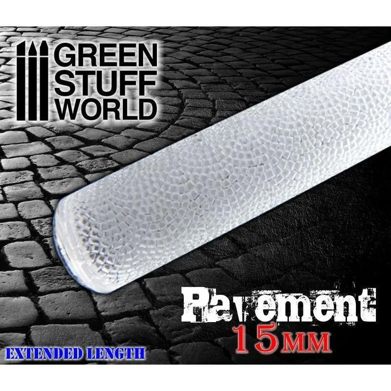 Rolling Pin - Pavement 15mm