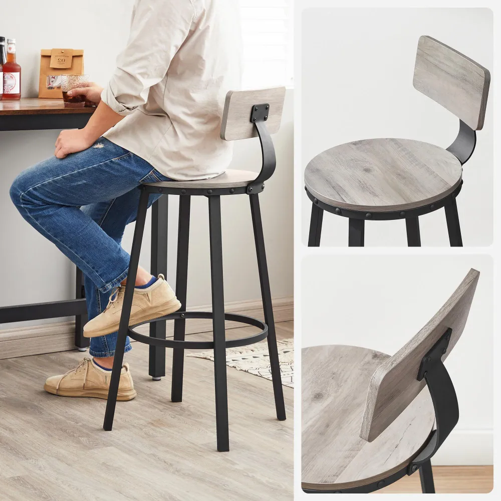 Oscar barstole Solid Oak Wood