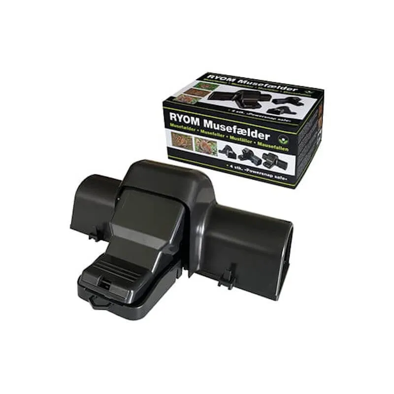 Musefælde Powersnap Safe 4 stk