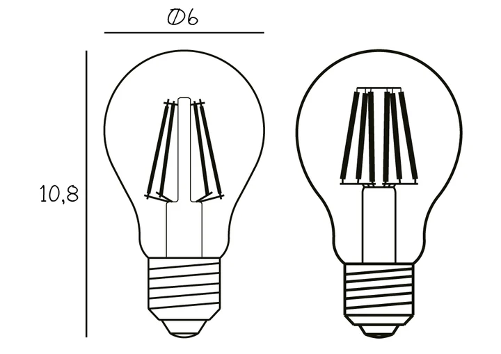 Arbitrary Bulb Ø60 pære • Design Us