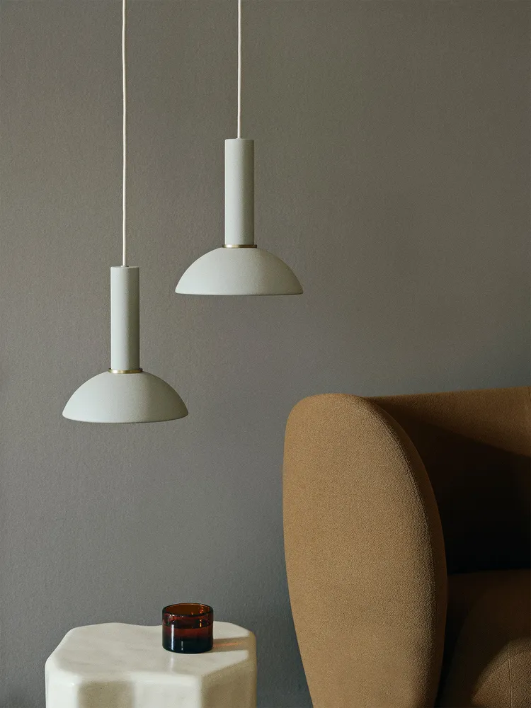 Hoop Shade - Light Grey Ferm Living - DK