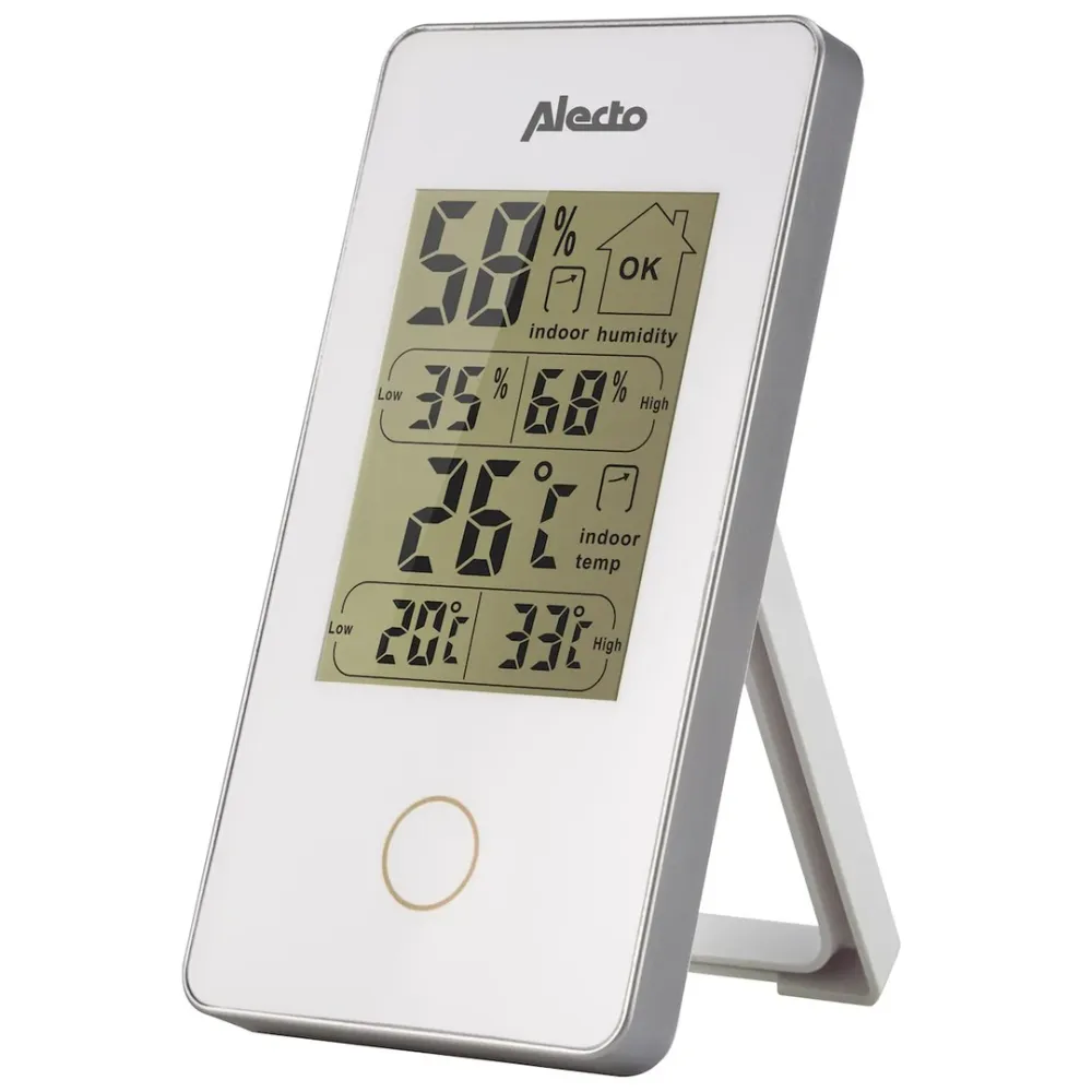 Oscillating Tower Alecto WS-75 Numerisk indendørs thermometer/hygrometer