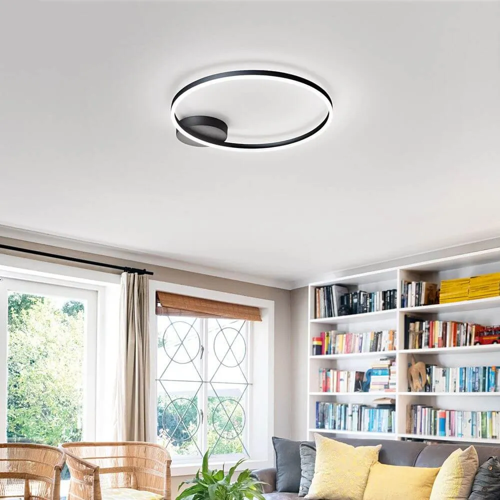 Giotto LED Loftlampe Sort