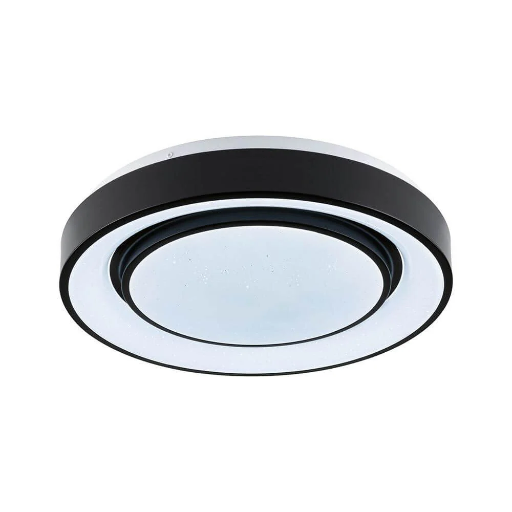 LED Loftlampe Rainbow Ø 37,5cm Sort