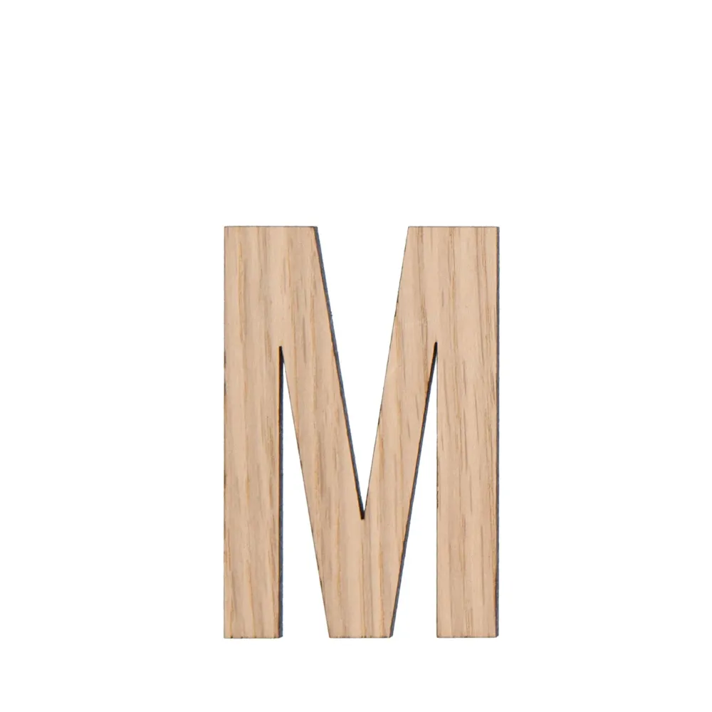 Bogstav M Lys eg