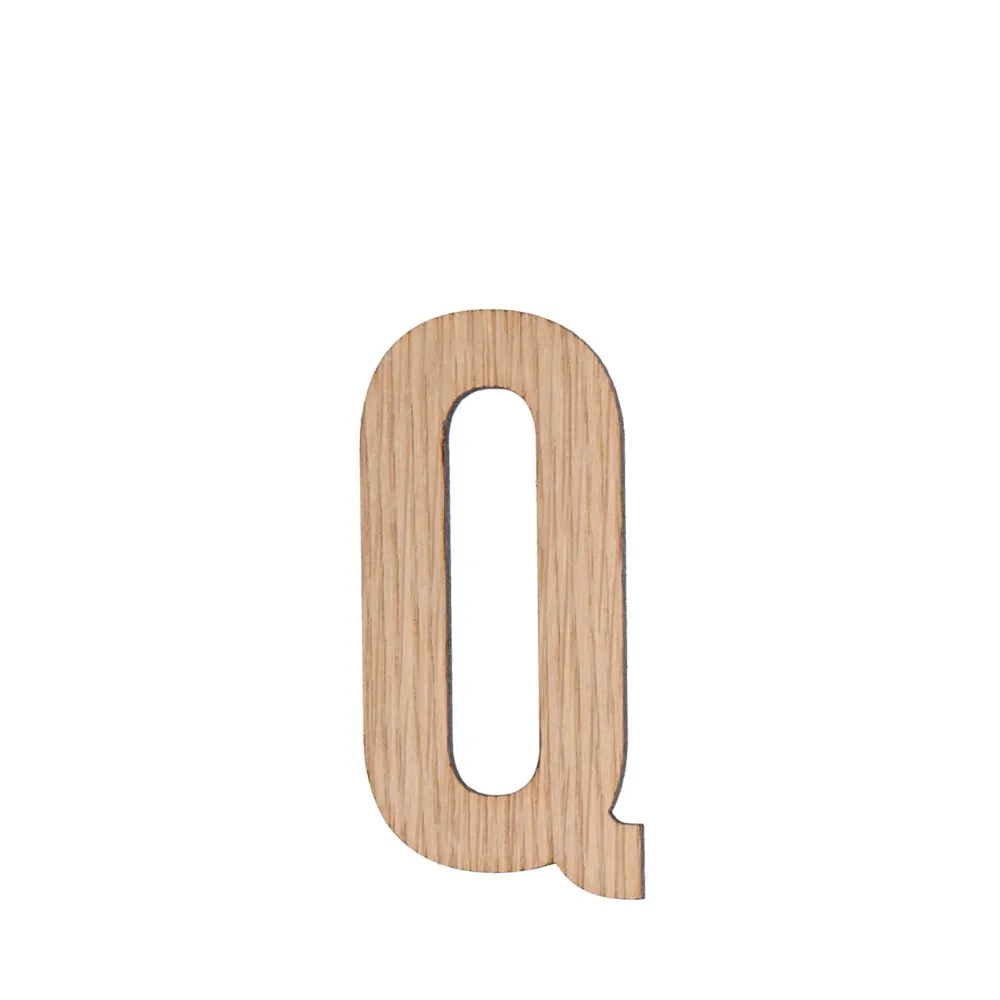 Bogstav Q Lys eg
