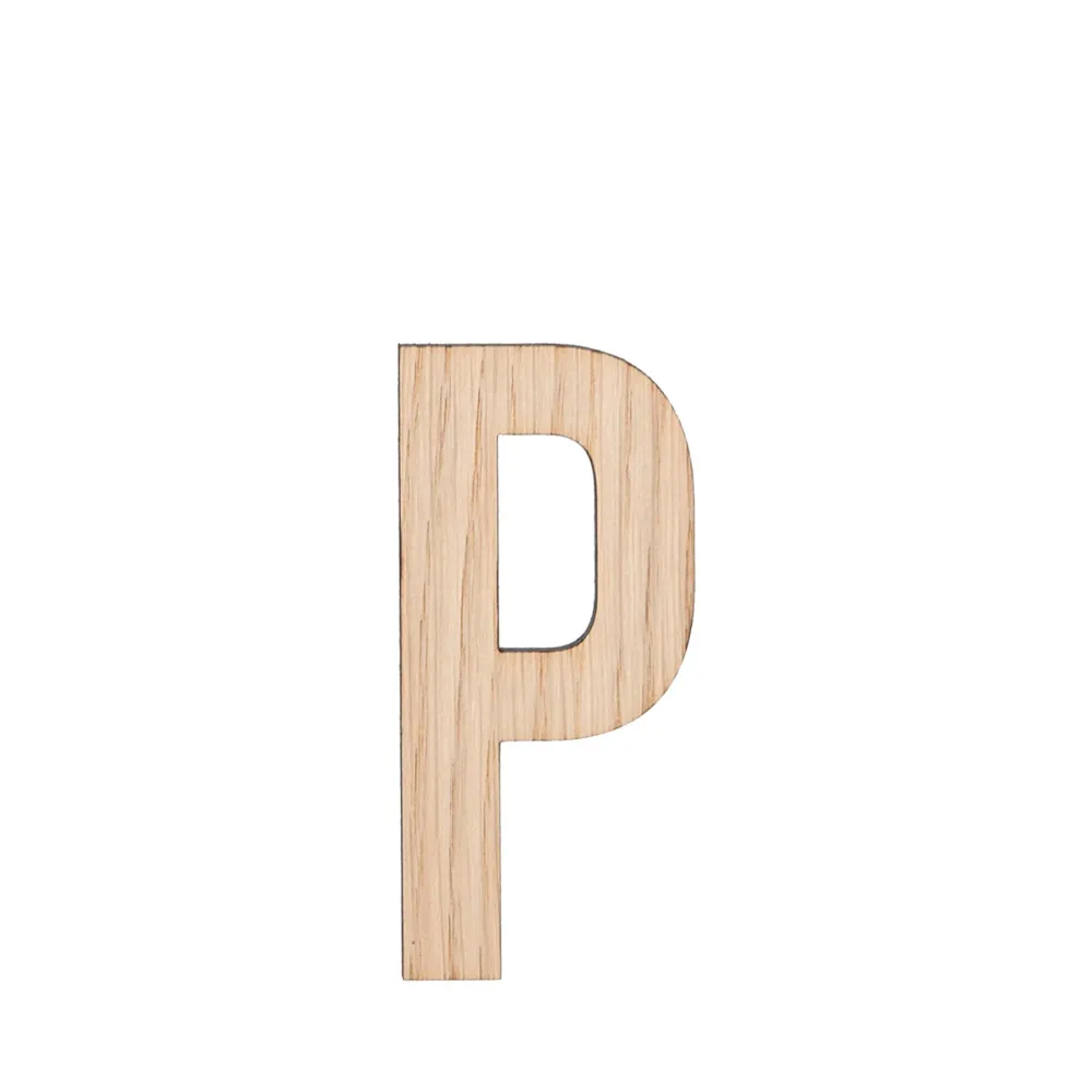 Bogstav P Lys eg