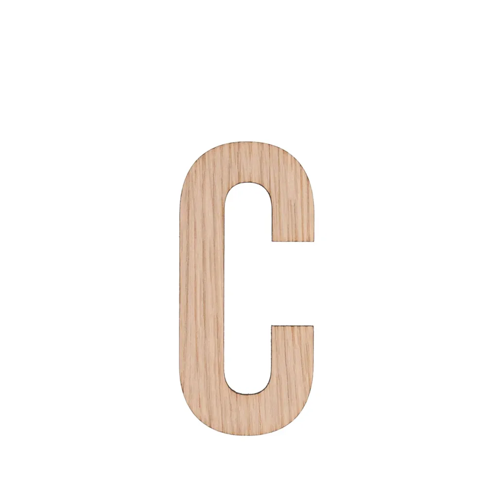Bogstav C Lys eg