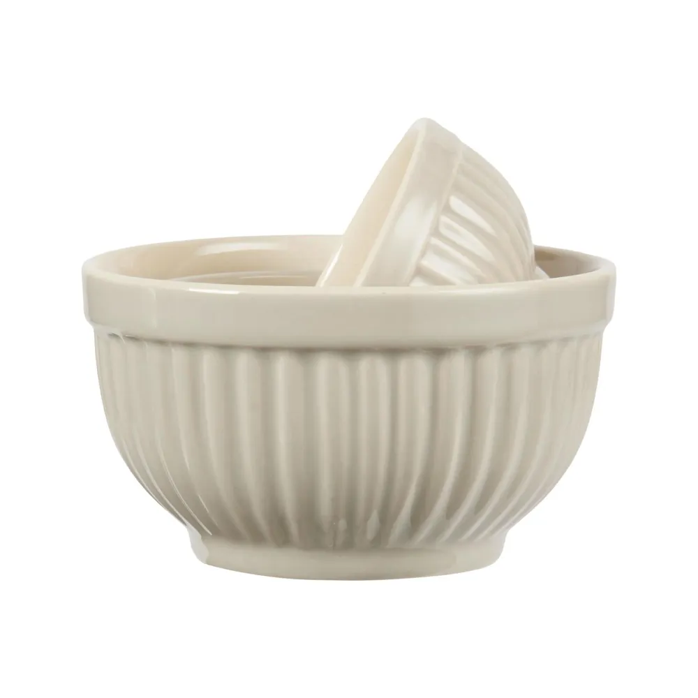 Mynte Bowlesæt af 3 · Latte