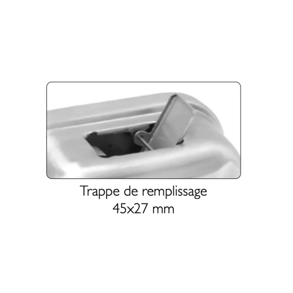 Sæbedispenser - 1L - Rustfrit stål