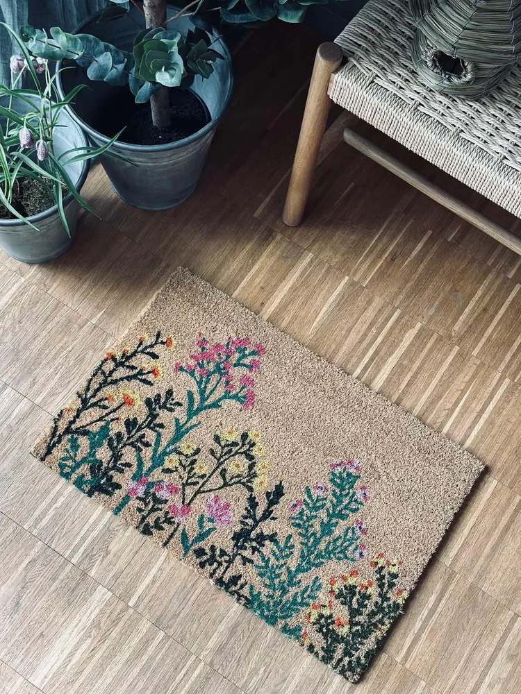 Dørmåtte Flora