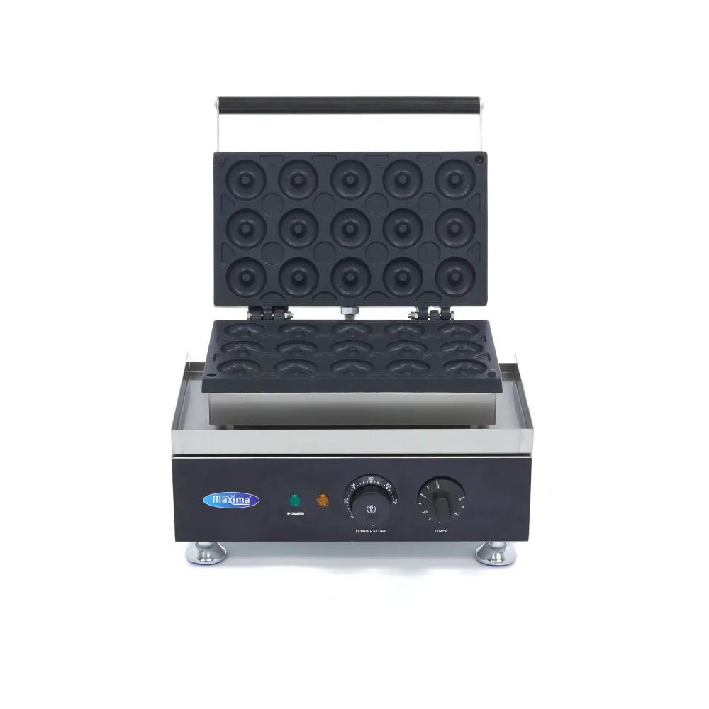 Donut Maker - 15 Compact Donuts - Ø5cm - med indbygget timer