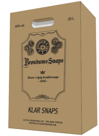 Brøndums Snaps Klar, 20L