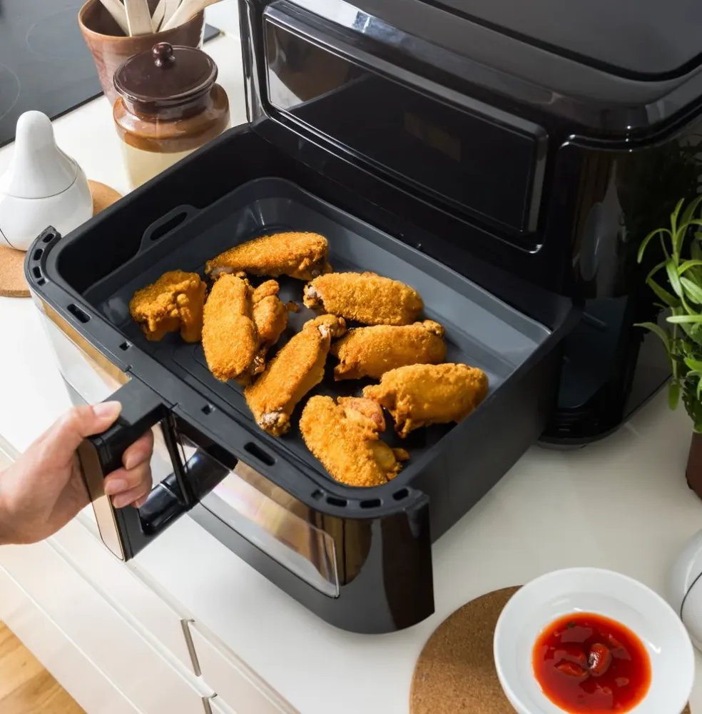 Airfryer silikoneform til twin skuffe