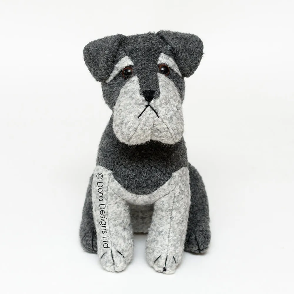 Schnauzer dørstopper