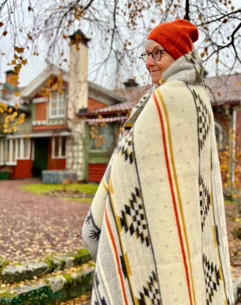 Sundborn uldfilt rust