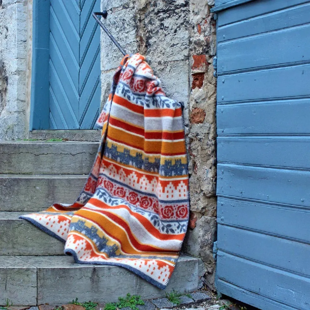 Visby uldfilt rust