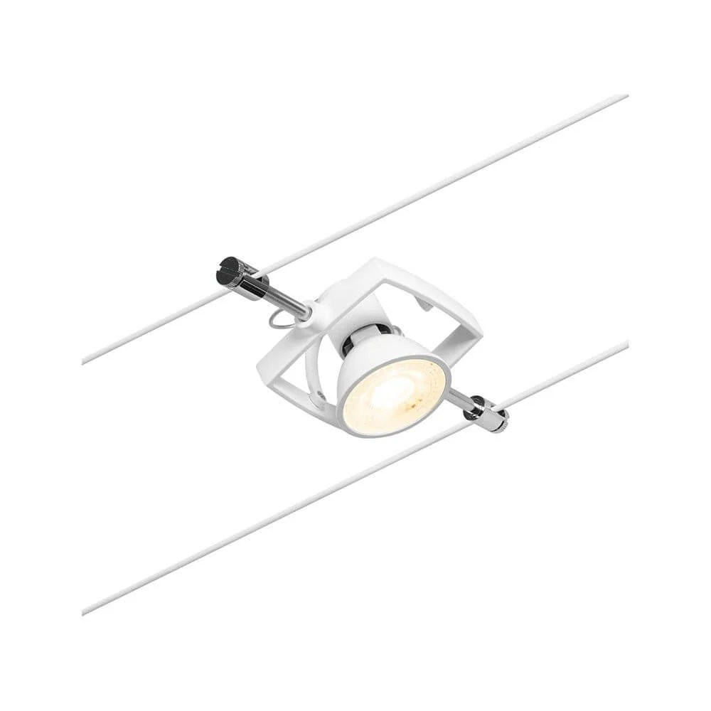 Corduo Rope System Mac II Basic Set White-Matt, Chrome