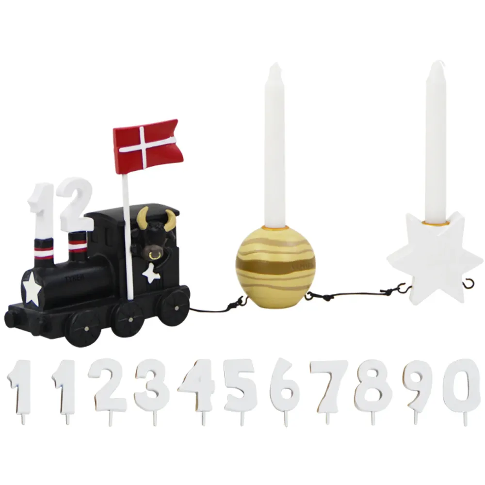 Window Cling Decorations Kids Friis Tyren Fødselsdagstog M. Planet Og Stjerne