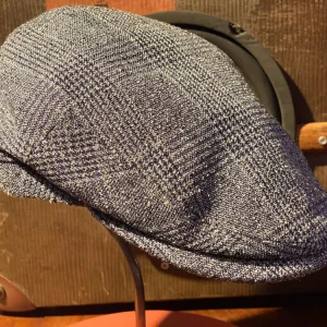 Elastisk Bånd Hat - Sixpence / Flatcap - Gråblå Tern Small