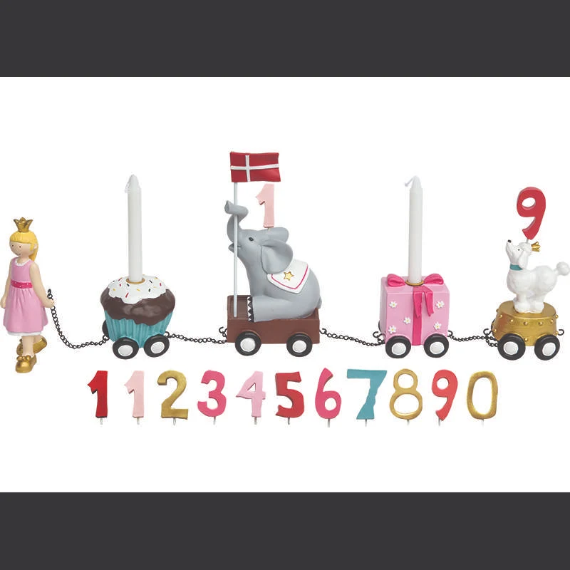 Personalized Favor Kids Friis Fødselsdagstog - prinsesse