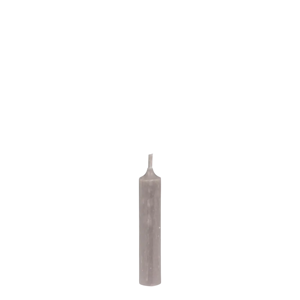 Short Dinner Candle 11x2 cm Hør
