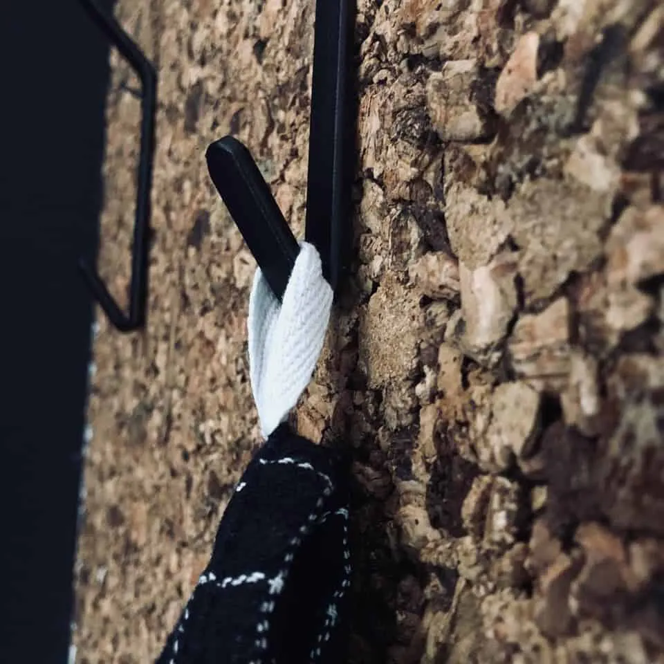 VIAMAJA Line hook - Sort 15 cm