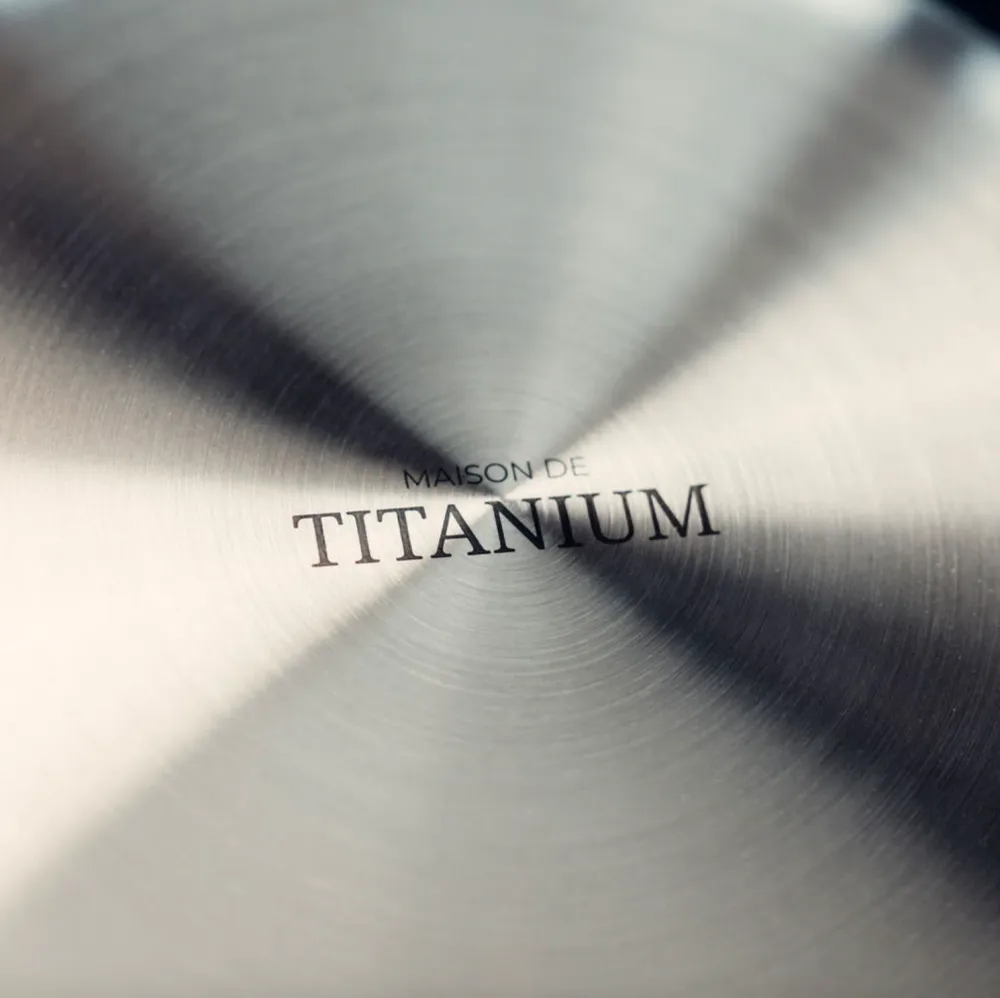 Titanium - Stegepande Ø28cm