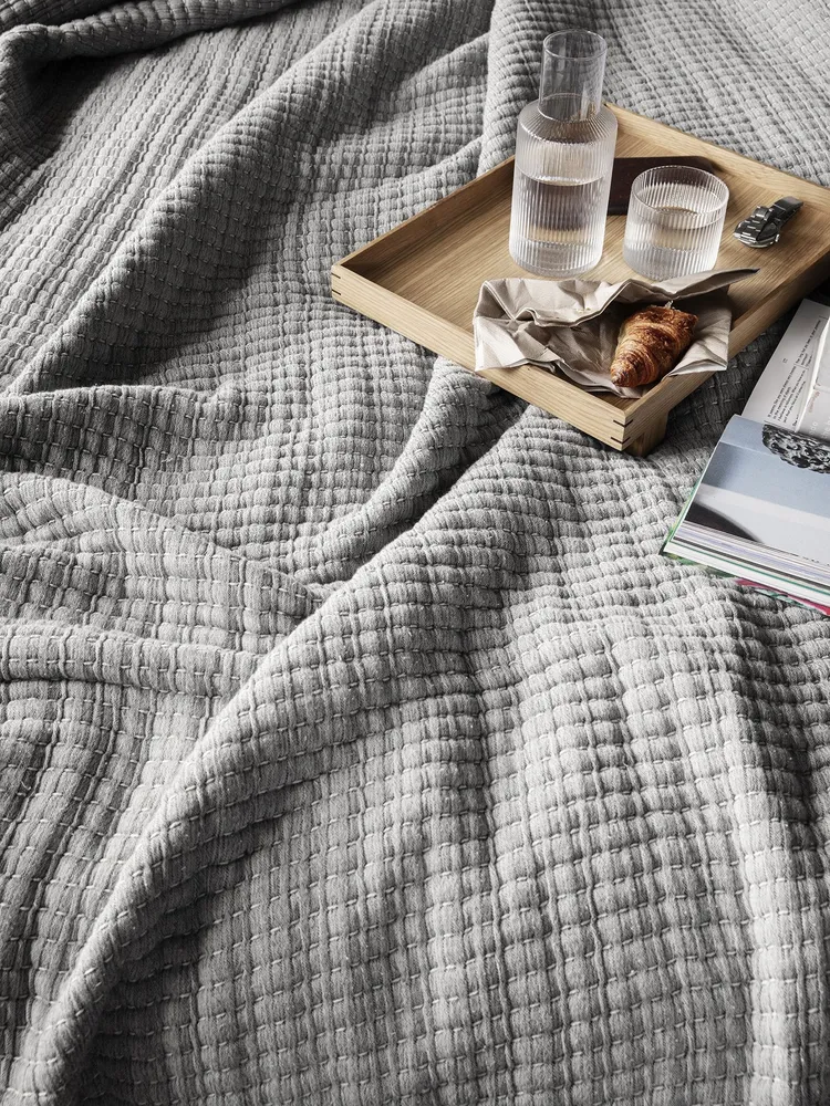 Daze Bedspread - Grey