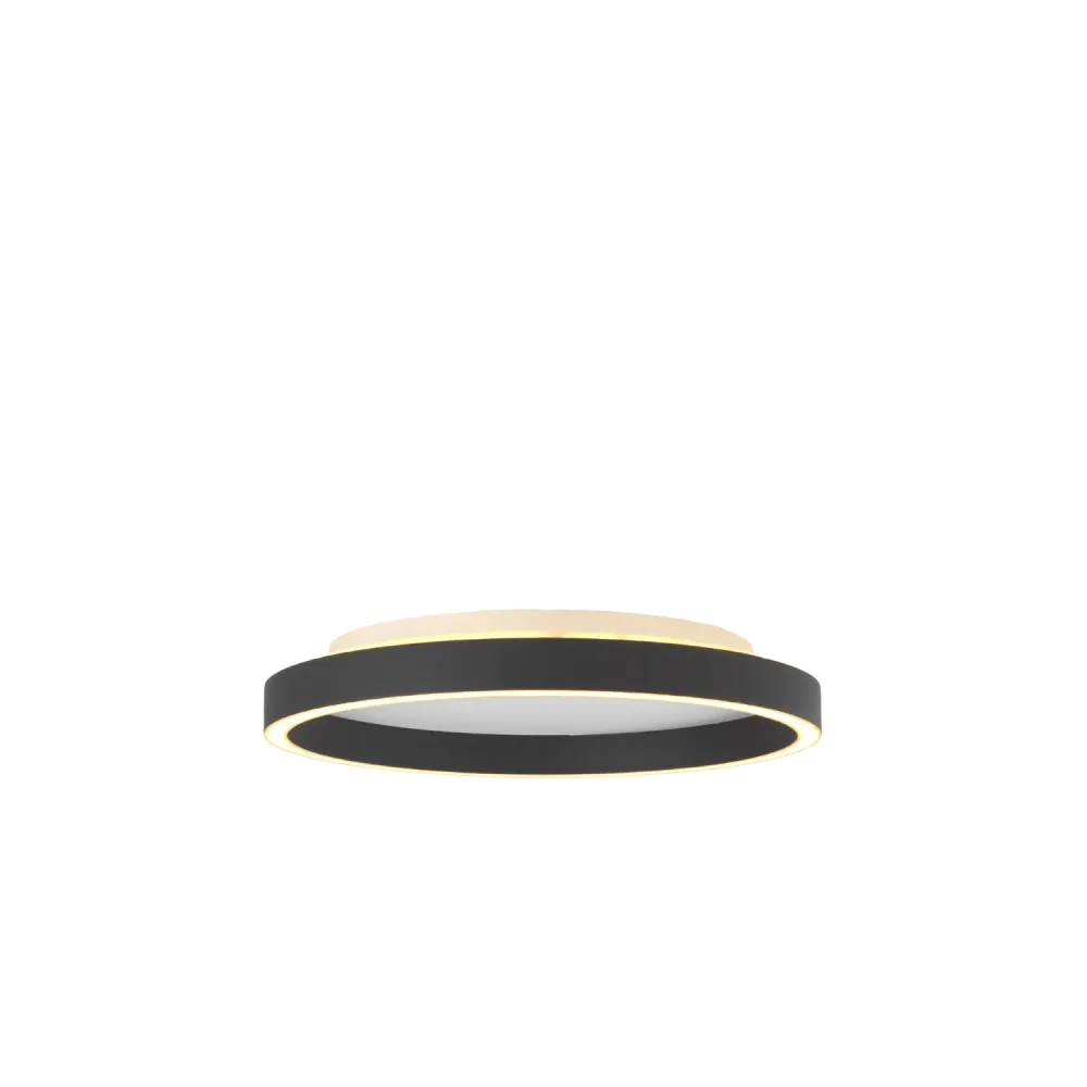 Halo Design LED Plafond Backlight String Ø40, Sort 36W 3-step dæmp - Memory