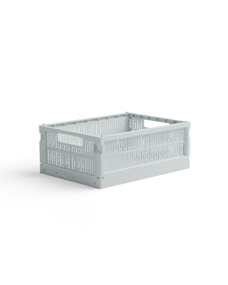 Made Crate Foldekasse Midi - Ice cube blue