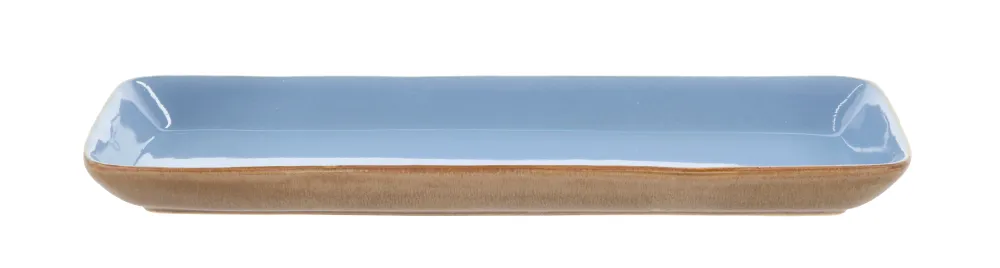 Bitz - Rektangulært Serveringsfad 38 x 14 Cm. - Wood/Ocean