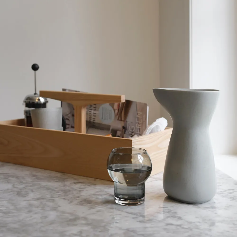 Jug no. 58 - Oversized, Ash grey