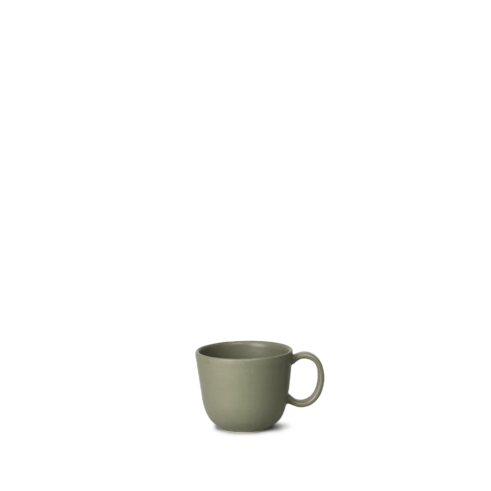 Serene Cup, Coffee - Pale emerald