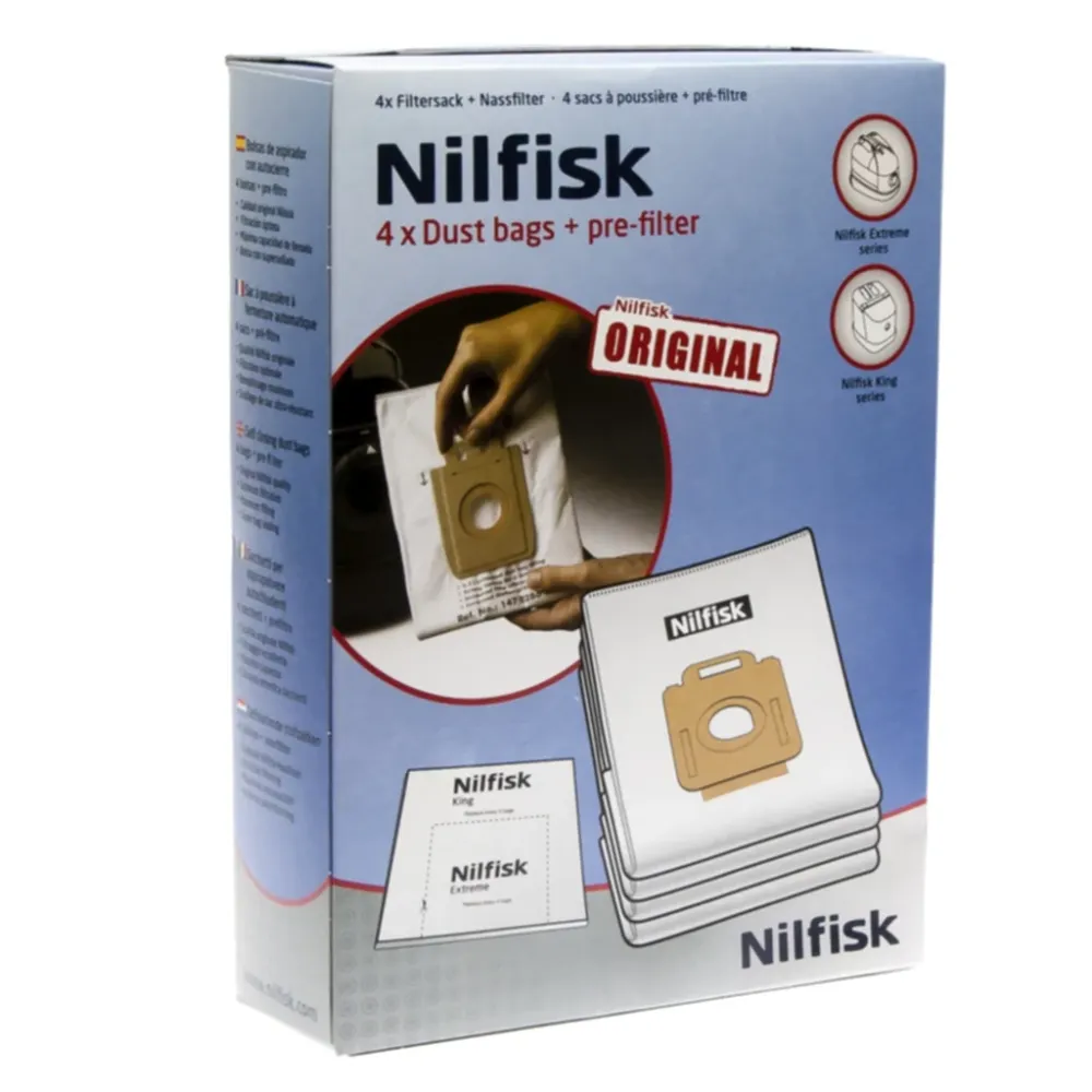 Støvsugerpose Nilfisk King + Extreme