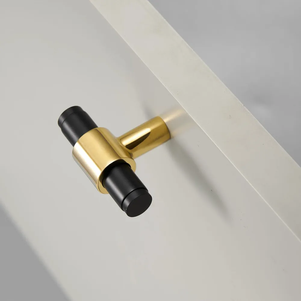 T-barre 3074 | Guld + Sort