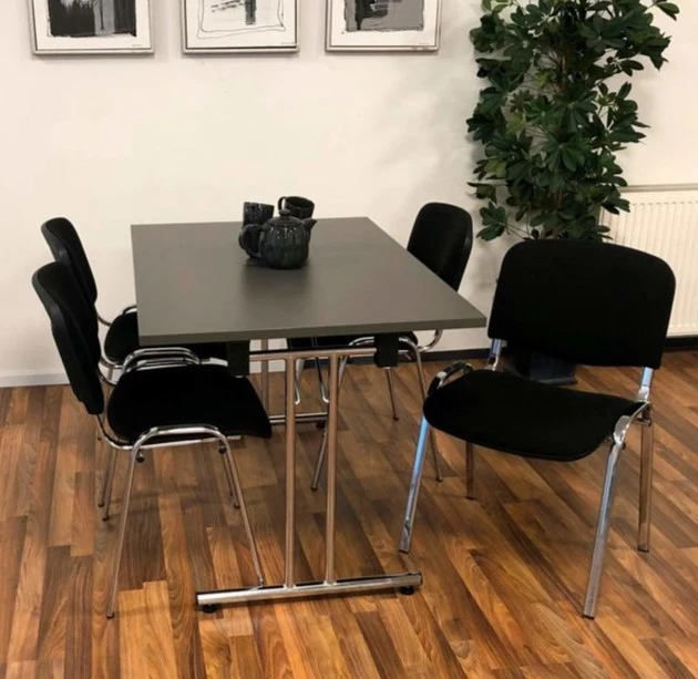 Stabelfix sammenklappeligt kantinebord