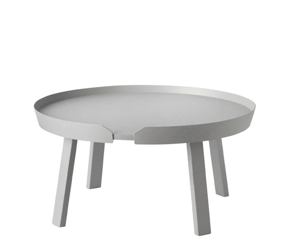 Muuto Around Coffee Table - Sizable - Grå