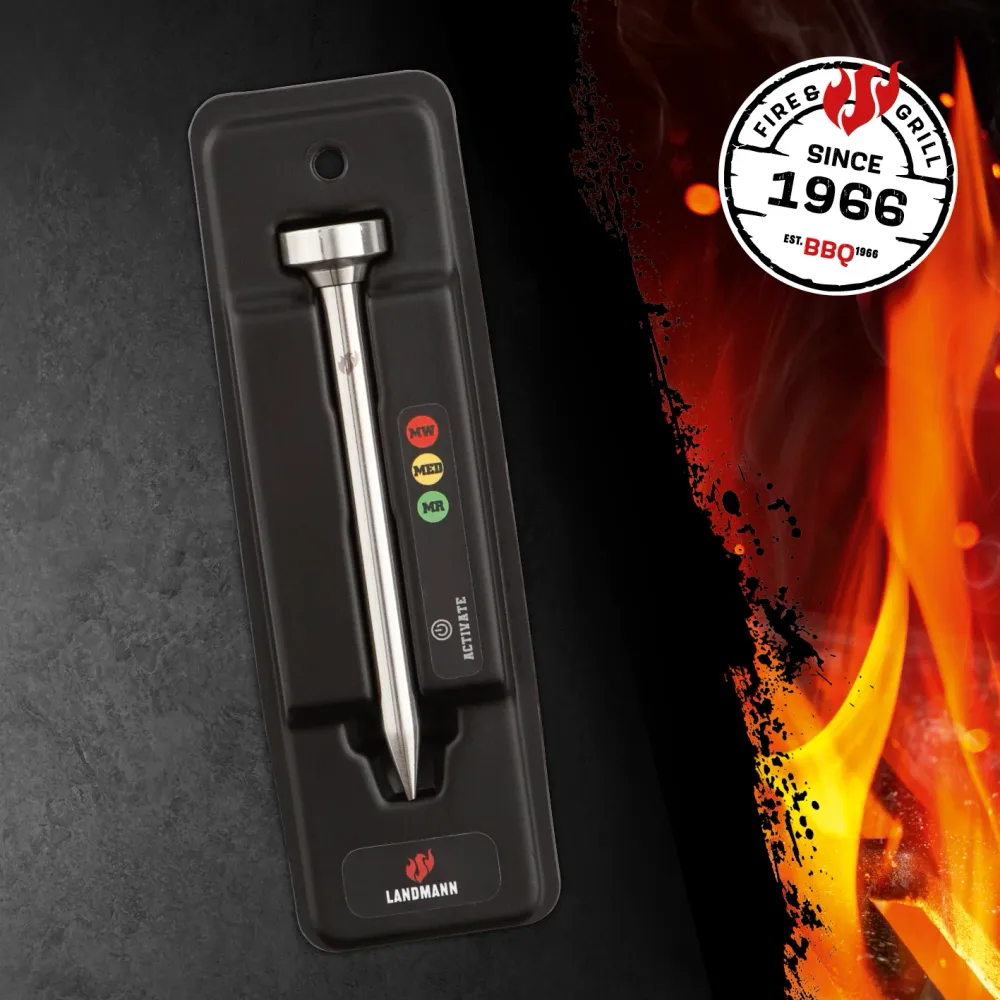 Landmann LED bøftermometer 05186 - grilltermometer