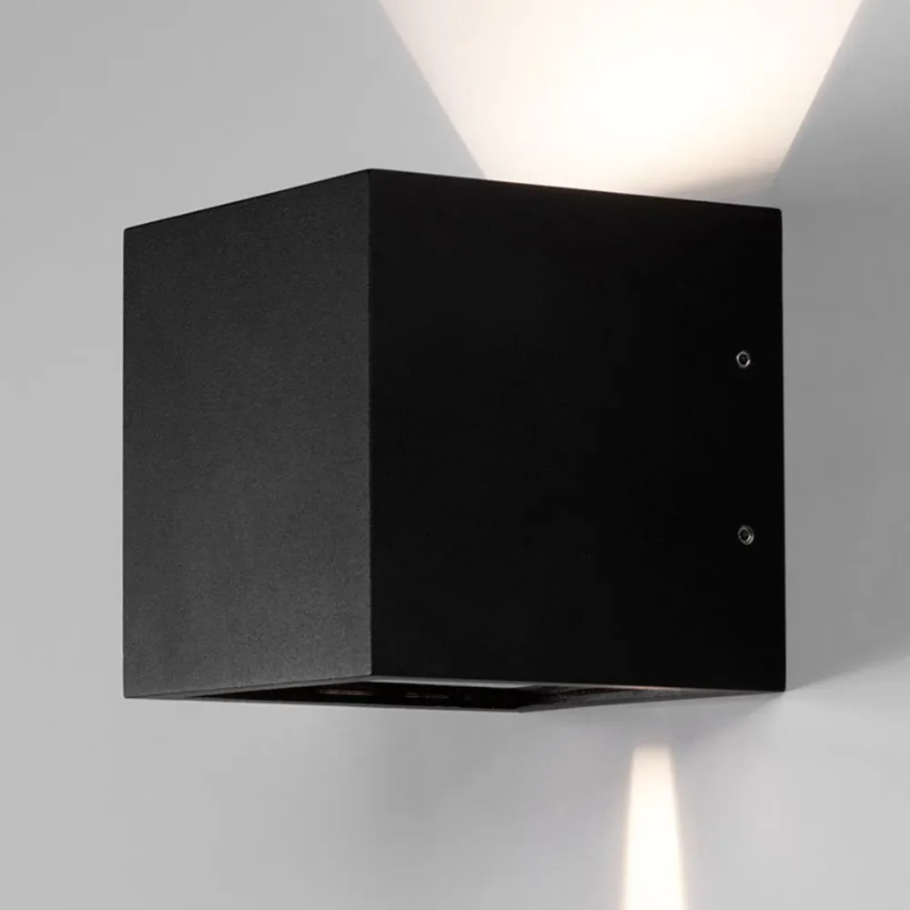 Light Point Cube XL LED UP/DOWN - Væglampe - Sort