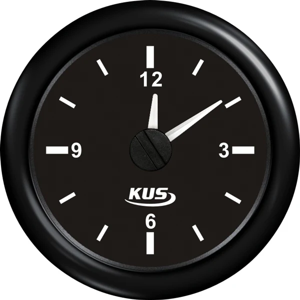 Kus, Ur, 12/24 V, Ø 52 mm, IP67